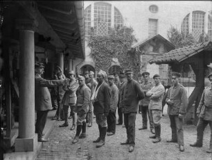 Französische Gefangene 1917