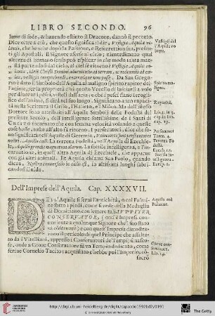 Cap. XXXXVII. Dell'Imprese dell'Aquila