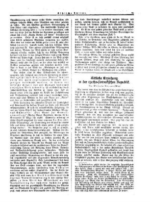 Sittliche Erziehung in der czecho-slowakischen Republik
