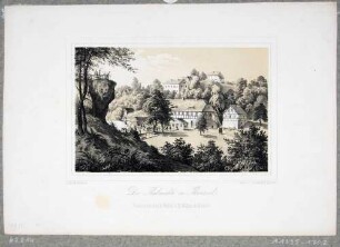 Ansicht des Gasthauses Talmühle in Hintergersdorf bei Tharandt