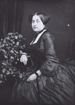 Damenbildnis : H. Krone, 1852