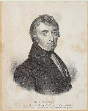 Bildnis von Christoph Pfaff (1773-1852)