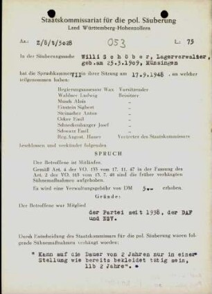 Schöber, Willi