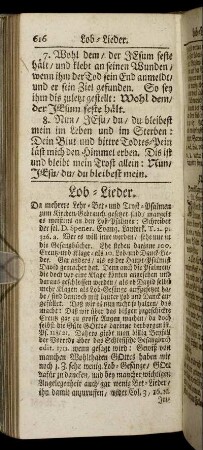 Lob-Lieder.