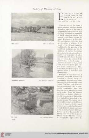 31.1907 = Nr. 121: Eleventh annual exhibition of the Society of Western Artists