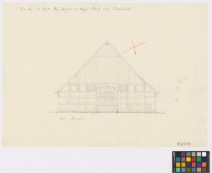 Vehrte (Landkreis Osnabrück): Hof Meyer Zu Hage. Haupthaus (Süd-Ansicht)