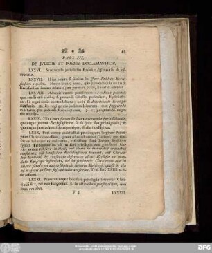 Pars III. De Iudiciis Et Poenis Ecclesiasticis.
