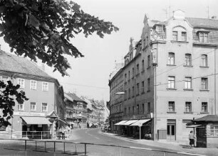 Löbau, Straßenansicht