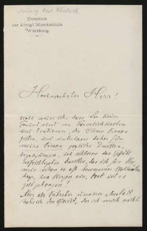 Brief an Hans von Bülow : 28.03.1884