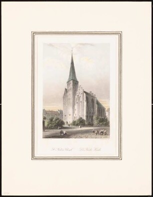 Nikolaikirche, Berlin: Perspektivische Ansicht