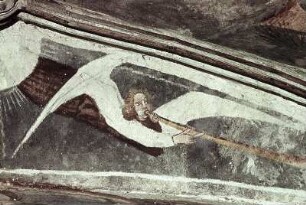 Christus, Maria, Kirchenväter, Evangelistensymbole und Engel mit den Leidenswerkzeugen
