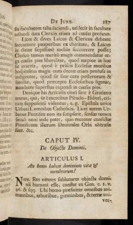 187-203, Caput IV
