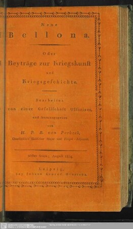 Siebenter Band, Zweytes Stück