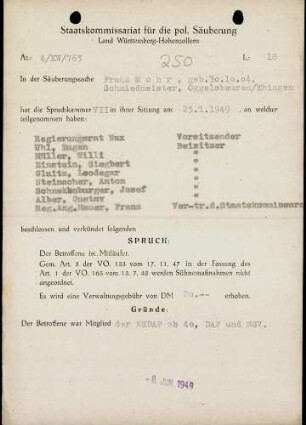 Mohr, Franz