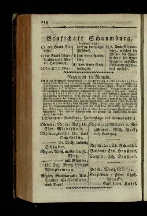 Grafschaft Schaumburg