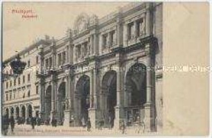 Der Zentralbahnhof in Stuttgart
