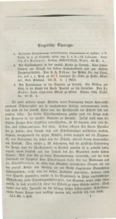 1-13 Exegetische Theologie