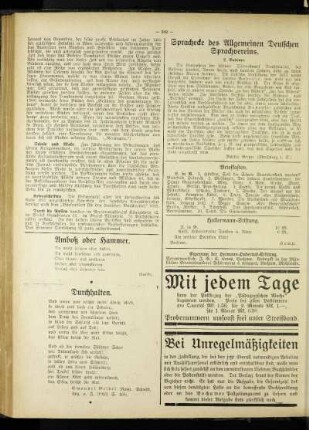 Durchhalten