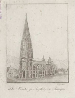 Das Münster zu Freyburg im Breisgau