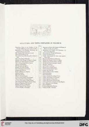 Sculptures and views, contained in volume II