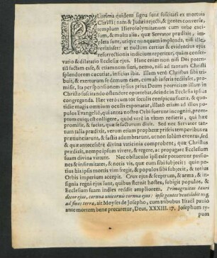 Plurima quidem signa sunt suscitati ex mortuis Christi ...