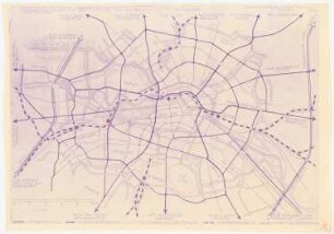 Hauptverkehrslinien, Berlin: Grundriss