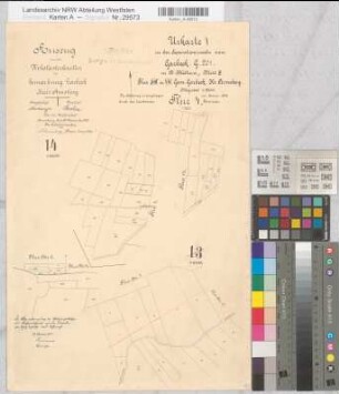 Garbeck (Balve), Separation Garbeck, Urkarte 1, Bl.8, Flur 14
