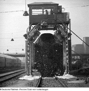 Reichsbahnausbesserungswerk (RAW) Dresden-Friedrichstadt, Aufnahme von der neuen Wagenwaschanlage
