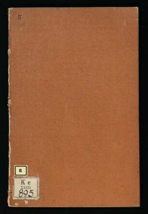 Notitia Et Recensio Codicvm Mss. Qvi in Bibliotheca Episcopatvs Nvmbvrgo-Cizensis Asservantvr