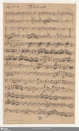 Cantatas - Mus.3356-D-504 : V (X), Coro, orch