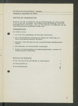 [Lehrgänge 01 bis 08]