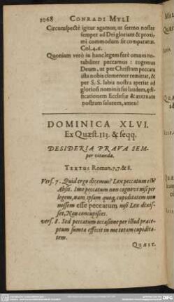 Dominica XLVI. Ex Quaest. 113. & seqq.