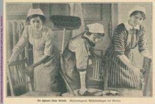 Kriegshelferinnen im Reservelazarett Wilhelmshagen bei Berlin