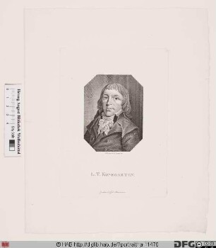 Bildnis Ludwig Gotthard (Theobul) Kosegarten