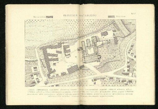Lageplan des Klosters Maulbronn