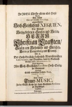 Trauermusik