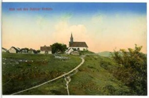 Dubitz. Blick n. d. Dubitzer Kirchlein