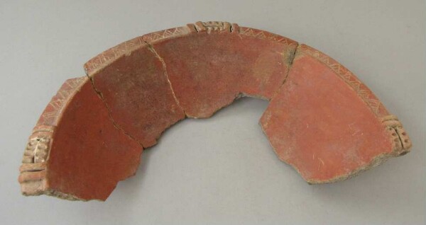 Fragment of a clay bowl