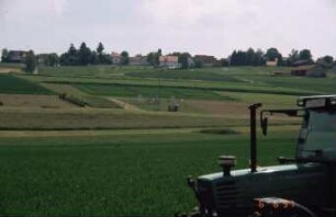 Fotografie: Precision Farming, Mineraldüngerstreuer, Auslegerstreuer, Landwirtschaftliches BUS-System (LBS), Teilschlagtechnik