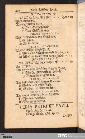 Feria Petri Et Pauli.