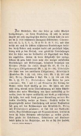 Weitere Beiträge zur Bearbeitung des römischen Rechts, 1. Teilbarkeit als Eigenschaft von Rechten