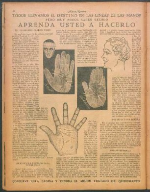 Una advertencia