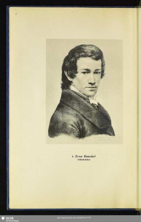 1. Ernst Rietschel. Selbstbildnis