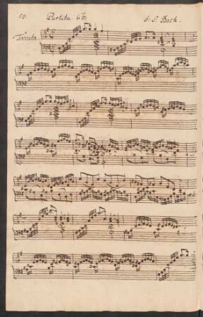 Partiten; cemb; e-Moll; BWV 830