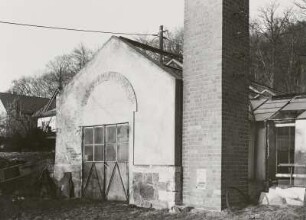 Radebeul, Mittlere Bergstraße 22. Gewächshaus (2. H. 19. Jh.) der Gärtnerei im ehem. Weingut "Hohenhaus"