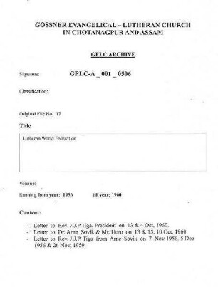 Lutheran World Federation