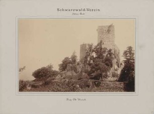 Burg Alt-Windeck bei Bühl/Baden