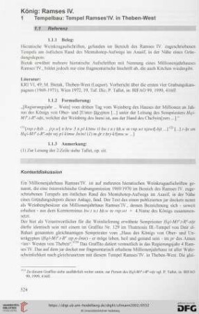 König: Ramses IV.