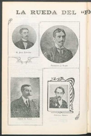 La rueda del "Fogón Pampeano"