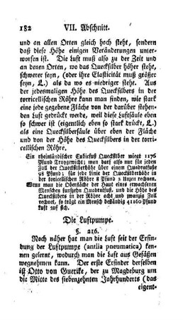 Die Luftpumpe
